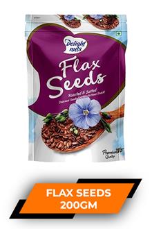 Delight Nuts Flax Seeds 200gm